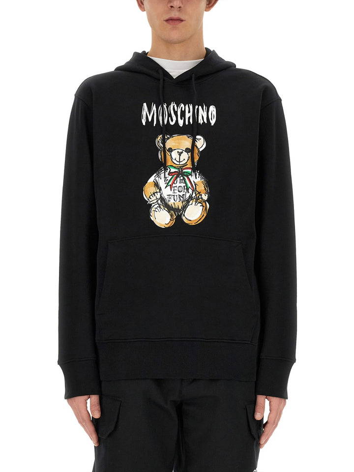 Moschino Sweatshirts - Black | Wanan Luxury