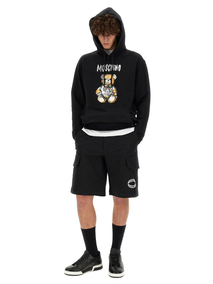 Moschino Sweatshirts - Black | Wanan Luxury