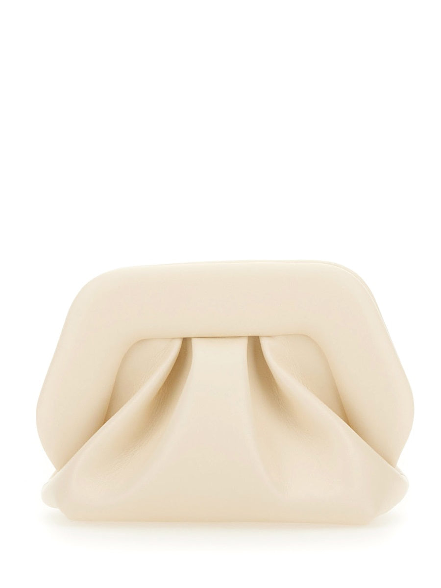 Themoirè Clutch Bags - White | Wanan Luxury