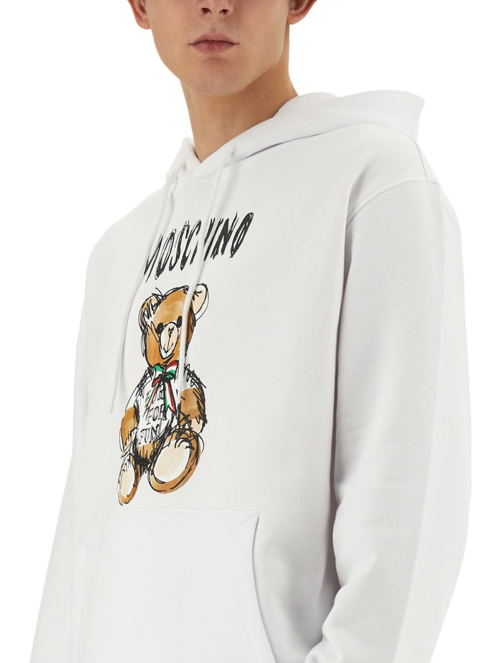 Moschino Sweatshirts - White | Wanan Luxury