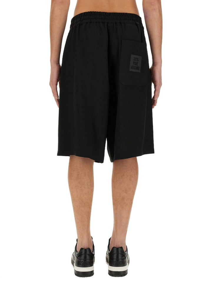Moschino Shorts - Black | Wanan Luxury