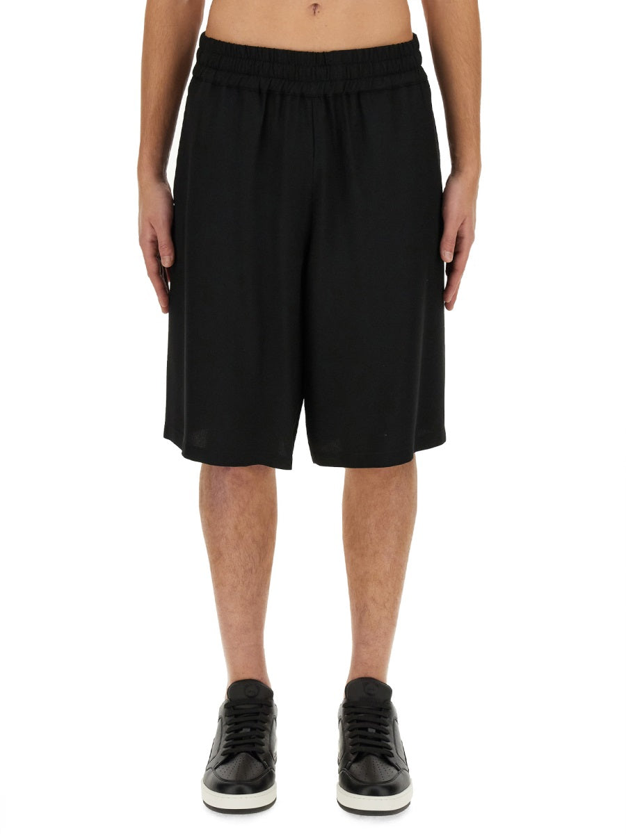Moschino Shorts - Black | Wanan Luxury