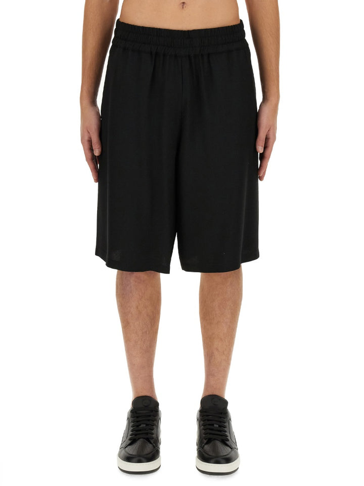 Moschino Shorts - Black | Wanan Luxury