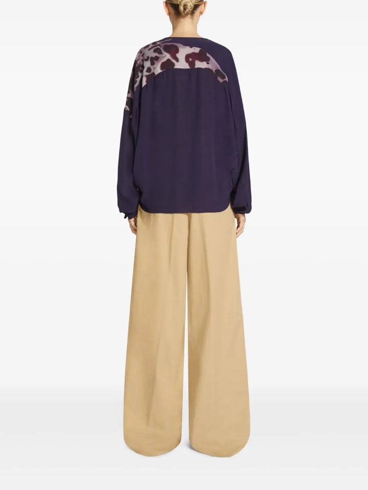 Dries Van Noten Shirts - Blue | 5e8ad41b203383796a7d6a0b5f413a1a976b2ed9