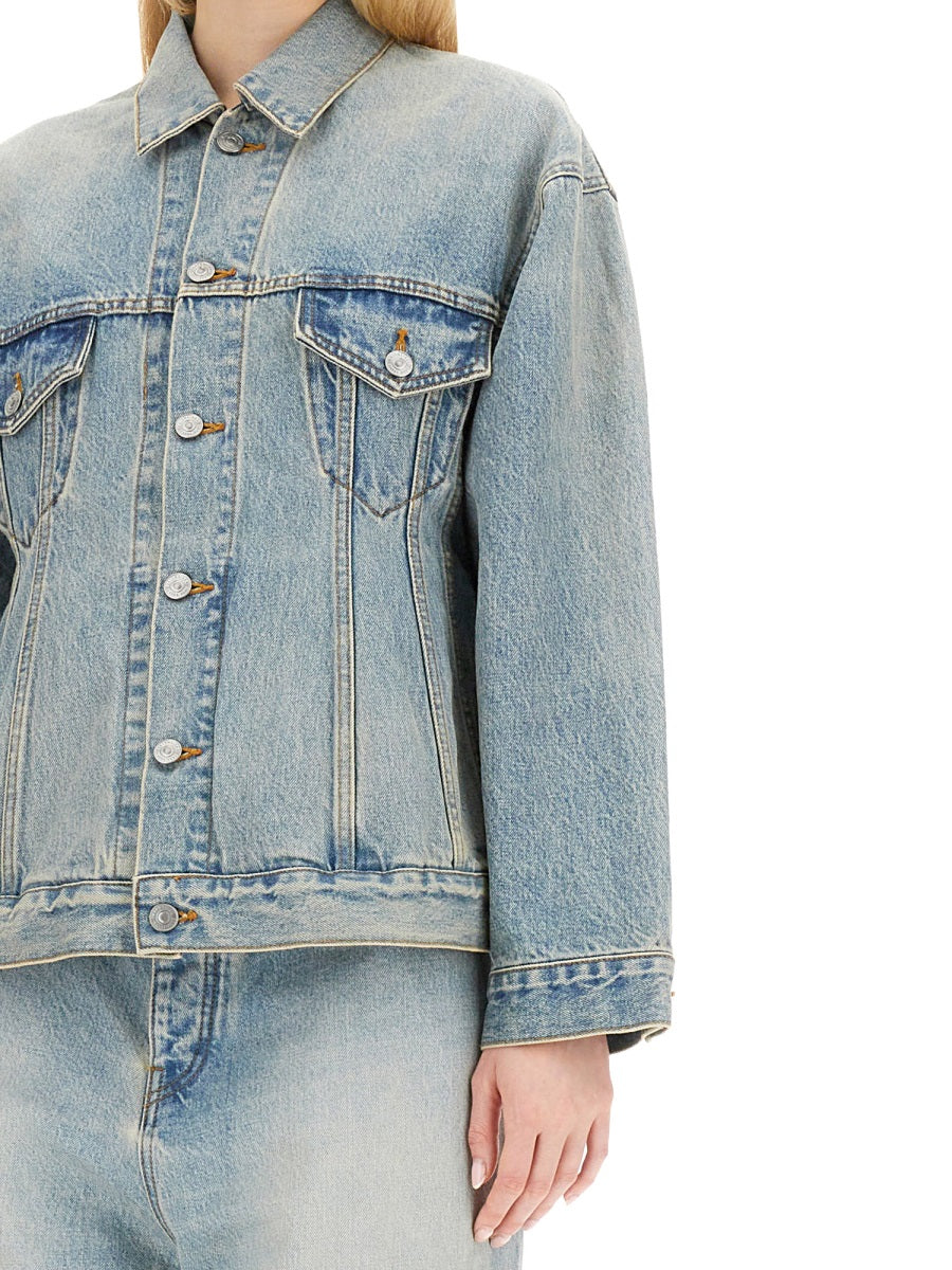 Balenciaga Jackets - Denim | 98447e8921d07e0777547447ef1d4964a9e7bb0b