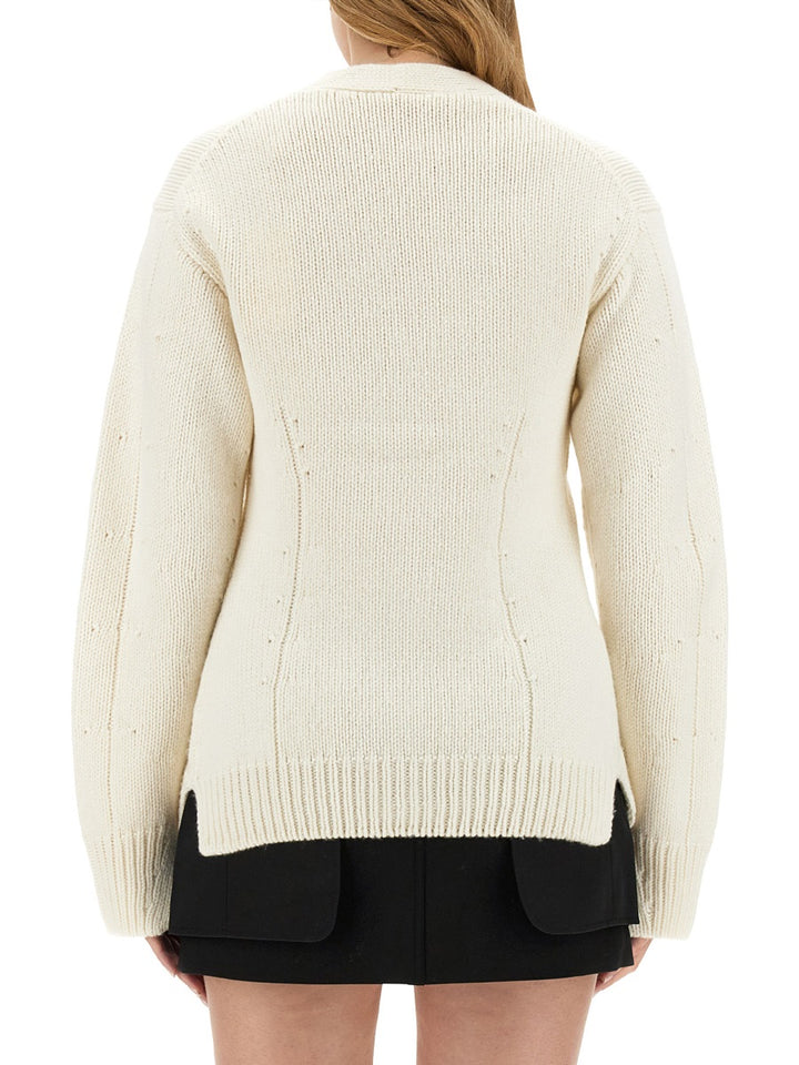 Helmut Lang Sweaters - White | Wanan Luxury