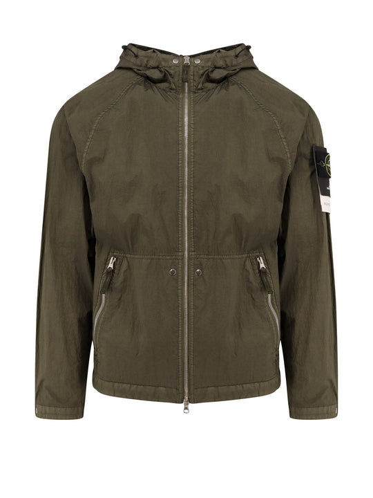 Nylon Metal Watro Jacket With Hood
