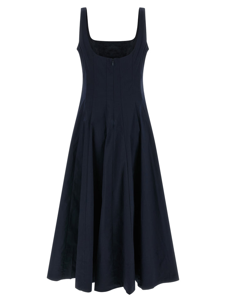 Staud Wells Dresses - Blue | 7ad968cf97a5a06529a4c2f56427ad673df56ec7