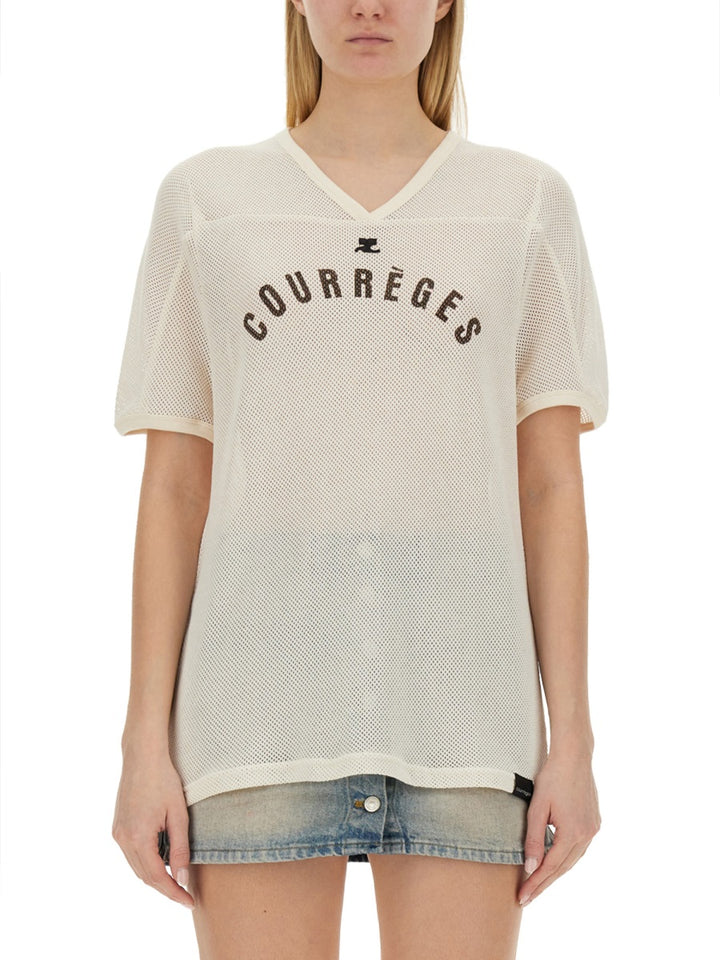 Courrèges T shirts - White | Wanan Luxury