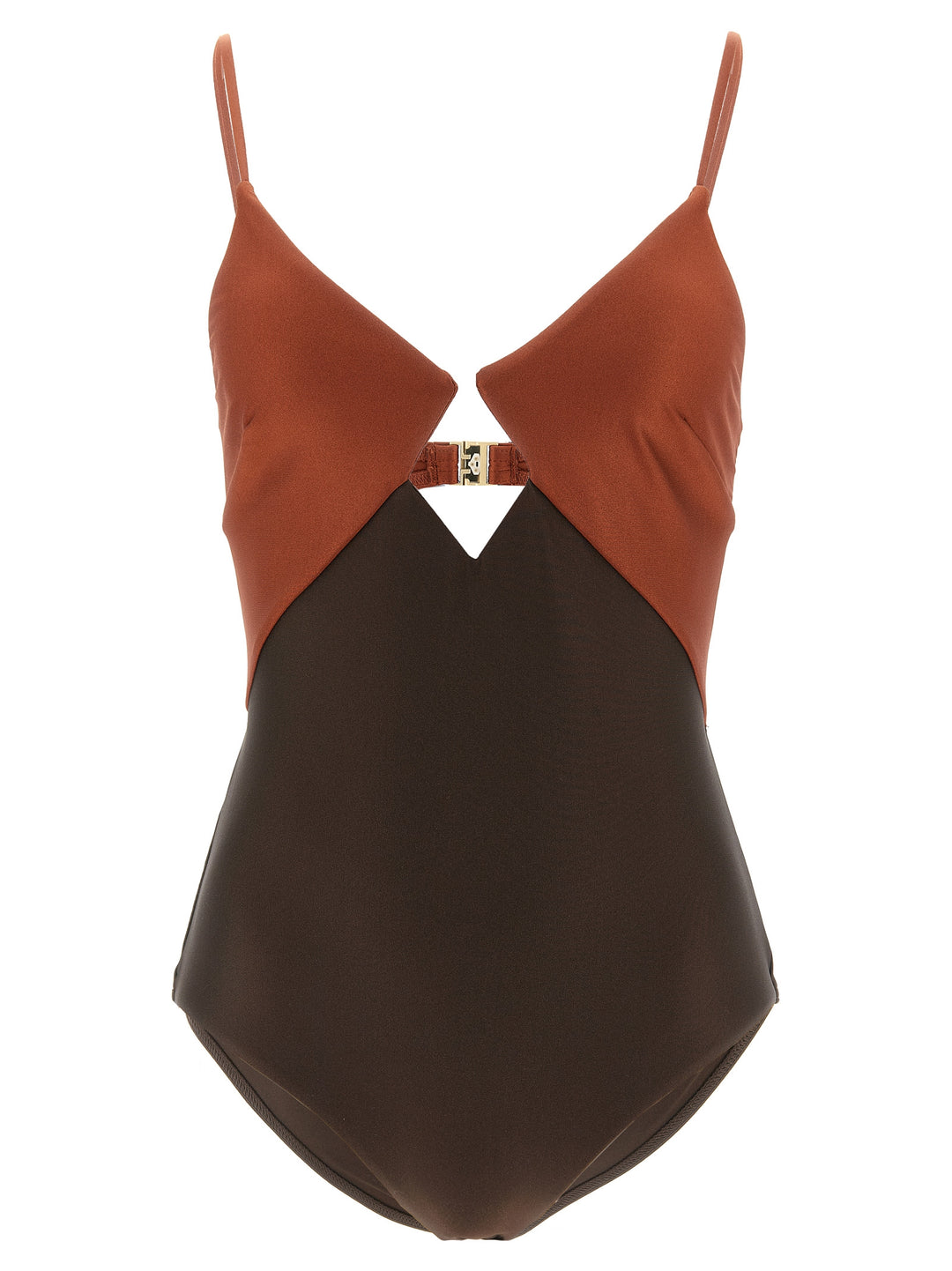 Zimmermann Aster Beachwear - Brown | f60c78e07a0c768b82c716a2ffec3861a92c4039