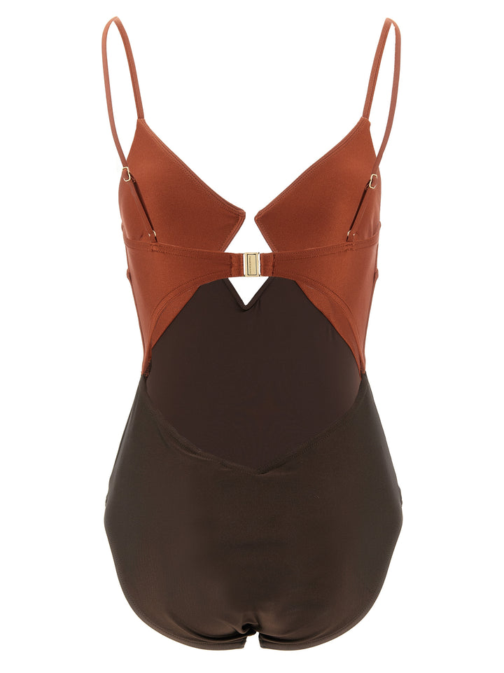 Zimmermann Aster Beachwear - Brown | 6ad5744758e52c448825ed13f42f5c4a33dbafeb