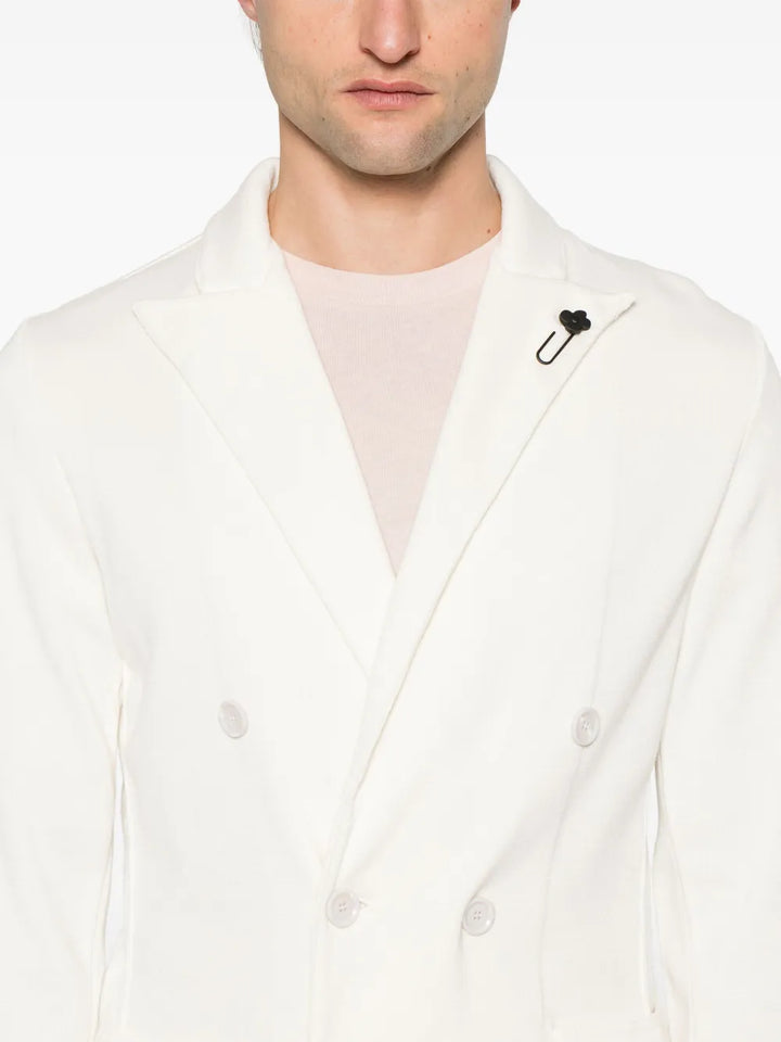 Lardini Blazer - White | e441052c82f64a1e5888662d6e53d9a9b038b82d