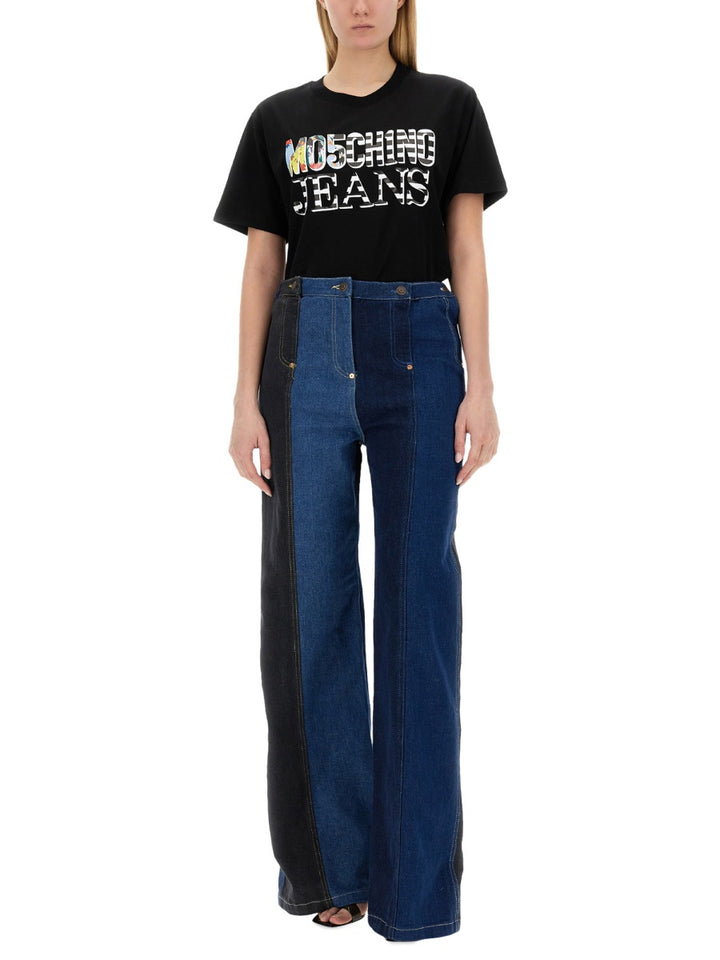 Moschino Jeans T shirts - Black | Wanan Luxury