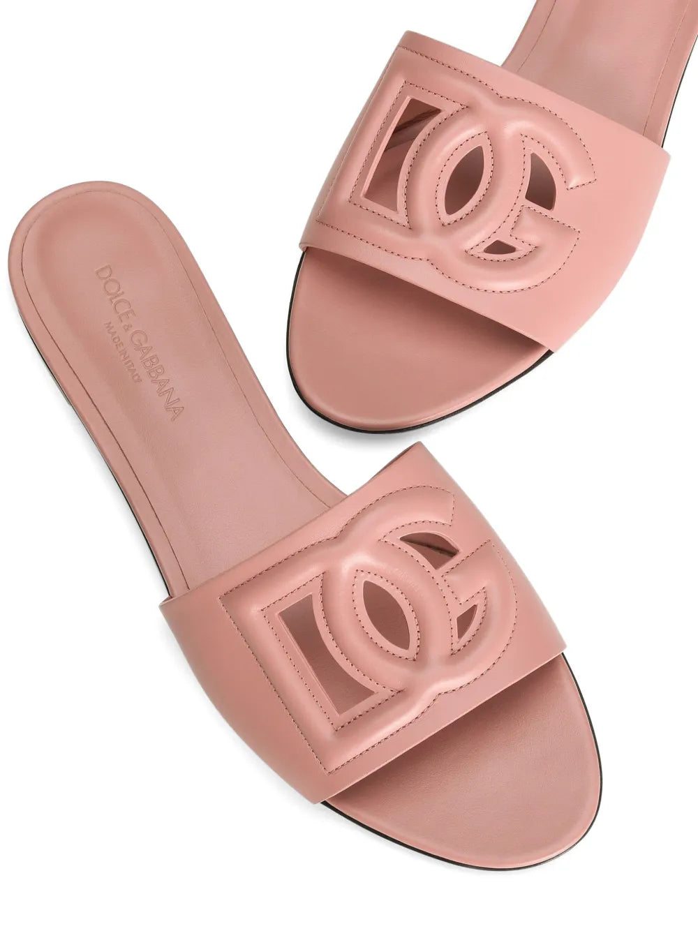 Dolce & Gabbana Slippers - Pink & Purple | be6616a32d11140f3141a55a8e660561830f54ba