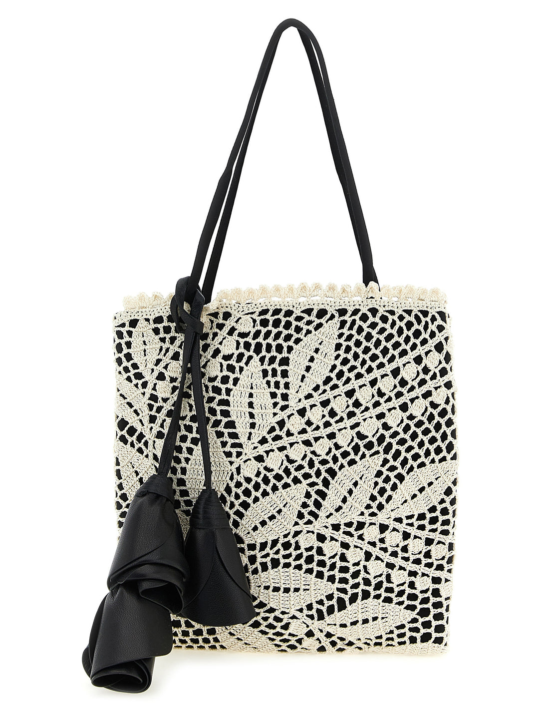 Magda Butrym Julia Hand Bags - White/Black | afb7e2aa4dafc5693f9457289484945ea86b9334