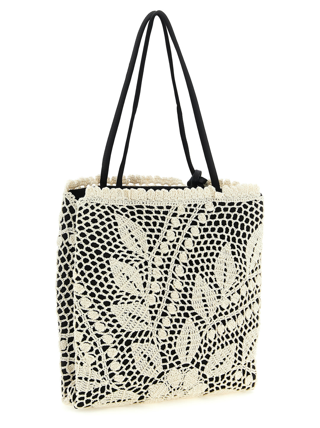 Magda Butrym Julia Hand Bags - White/Black | 5cff06b3723063aa796da0ac970b37a280da3cba