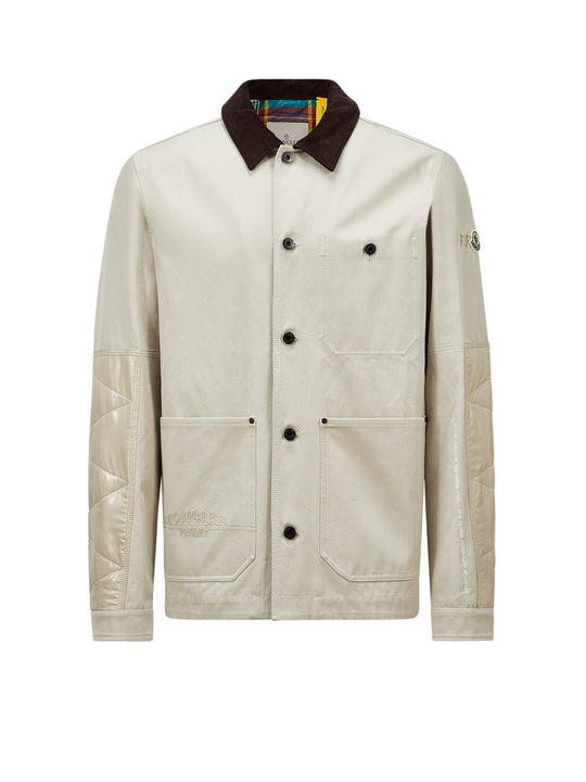 Geike 7 Moncler Frgmt Hiroshi Fujiwara Jacket With Corduroy Collar