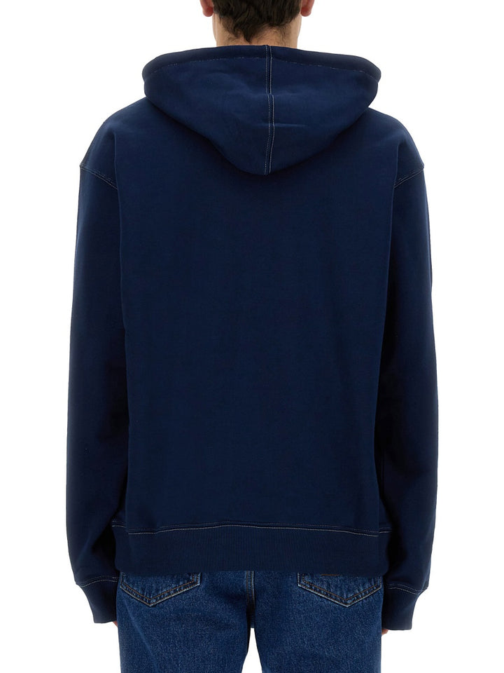 MSGM Sweatshirts - Blue | Wanan Luxury