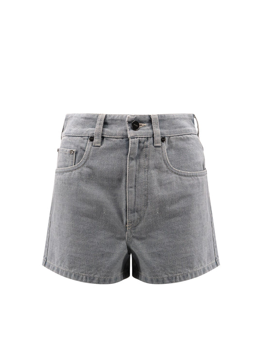 Fendi Roma Denim Shorts