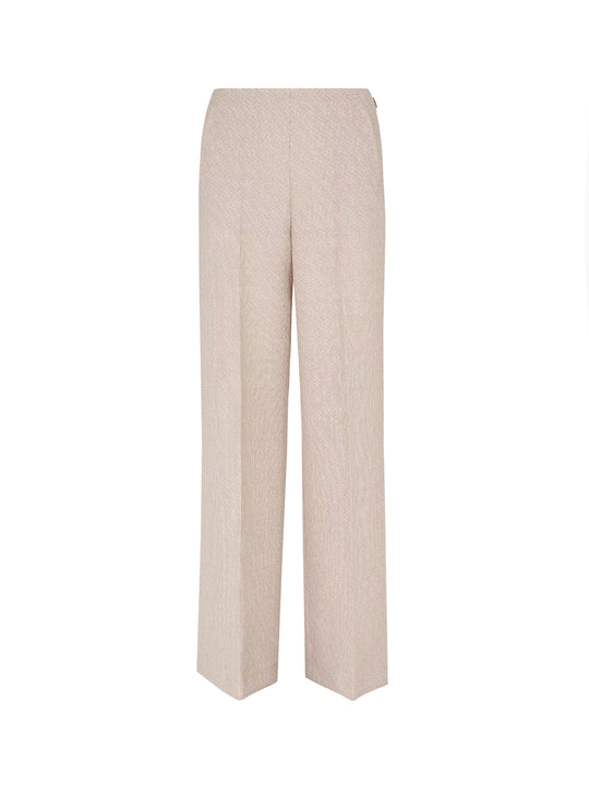 Ff Diagonal 3d Wool Trouser