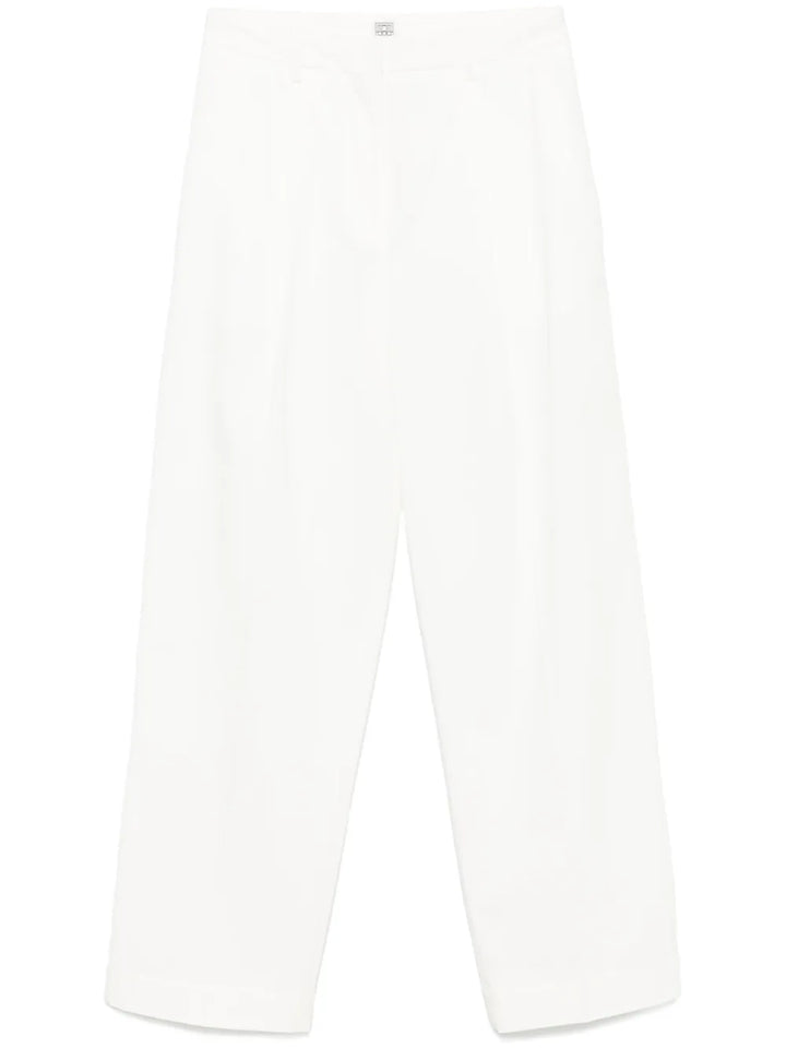 Toteme Wide leg - White | 631e08b53d2b2e34d4e16094ed6831d5c71fd936