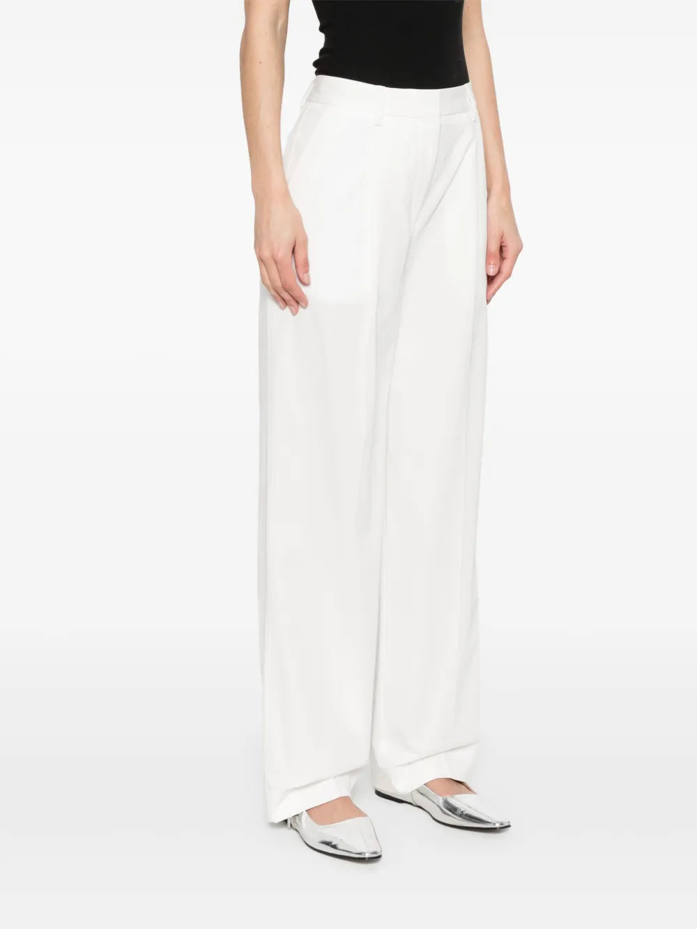 Toteme Wide leg - White | 9b2e7e08c081012bd4c5b003e1f78162b248f6e5