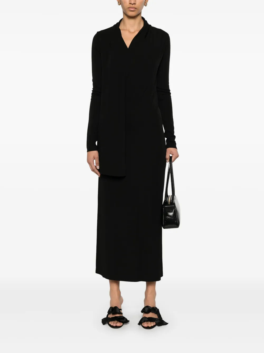 Toteme Long dresses - Black | ac3a82c8f255a6f28a2f6525a56315ae9ea1c67f