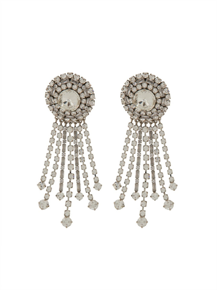Alessandra Rich Earrings - Silver | Wanan Luxury
