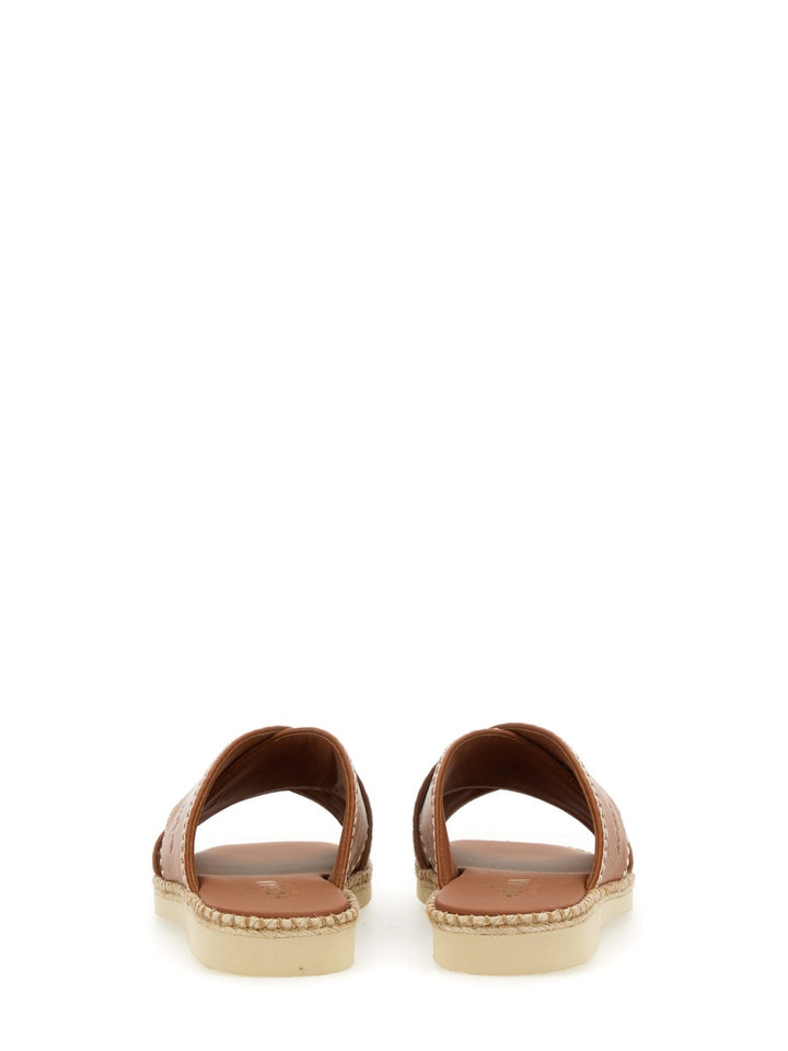 Hogan Sandals - Brown | Wanan Luxury