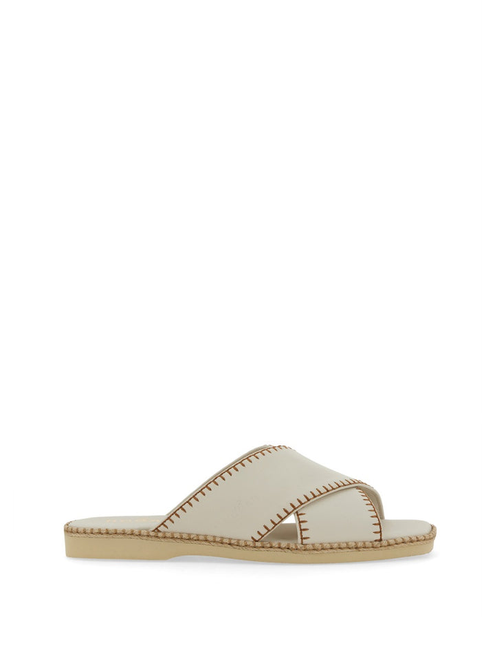 Hogan Sandals - White | Wanan Luxury