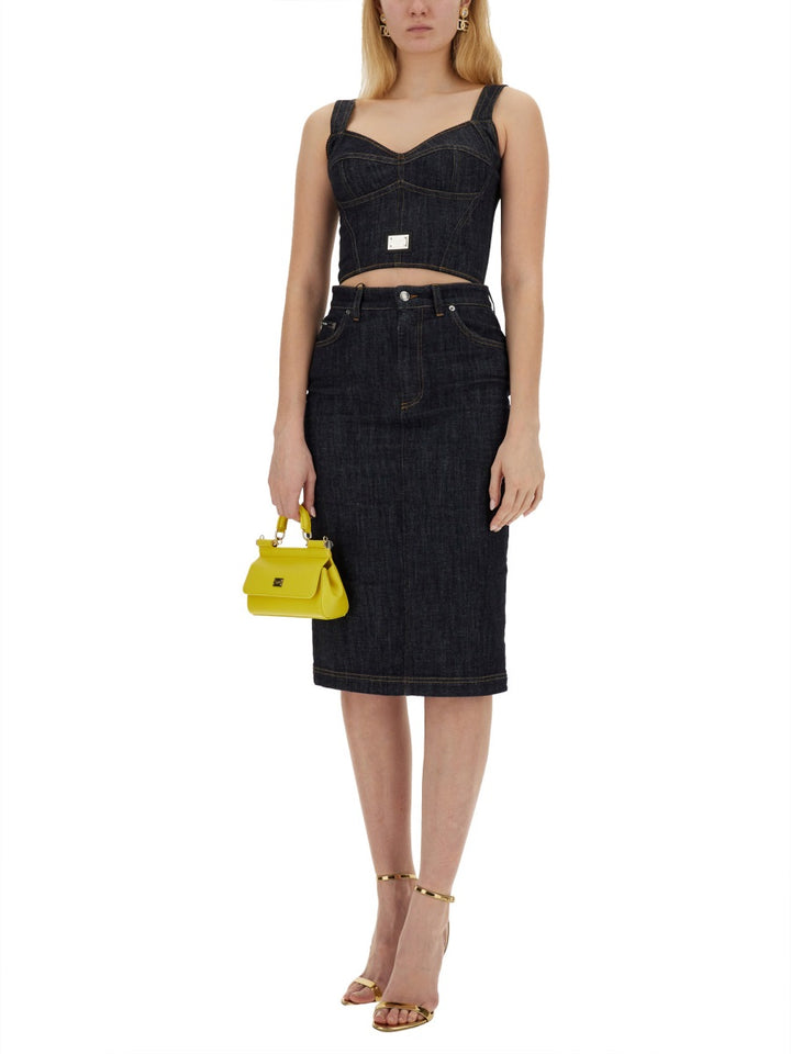 Dolce & Gabbana Tops - Blue | Wanan Luxury