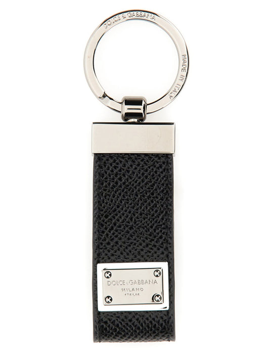 Keychain With Logoed Label