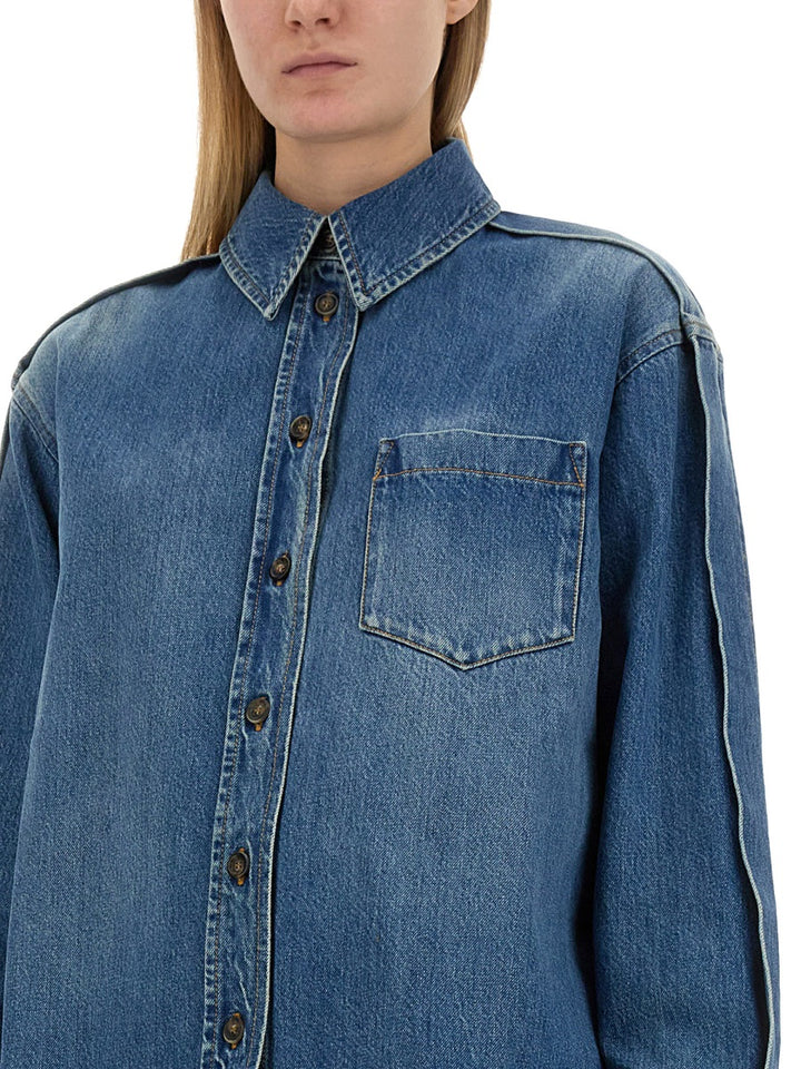 Victoria Beckham Shirts - Blue | Wanan Luxury