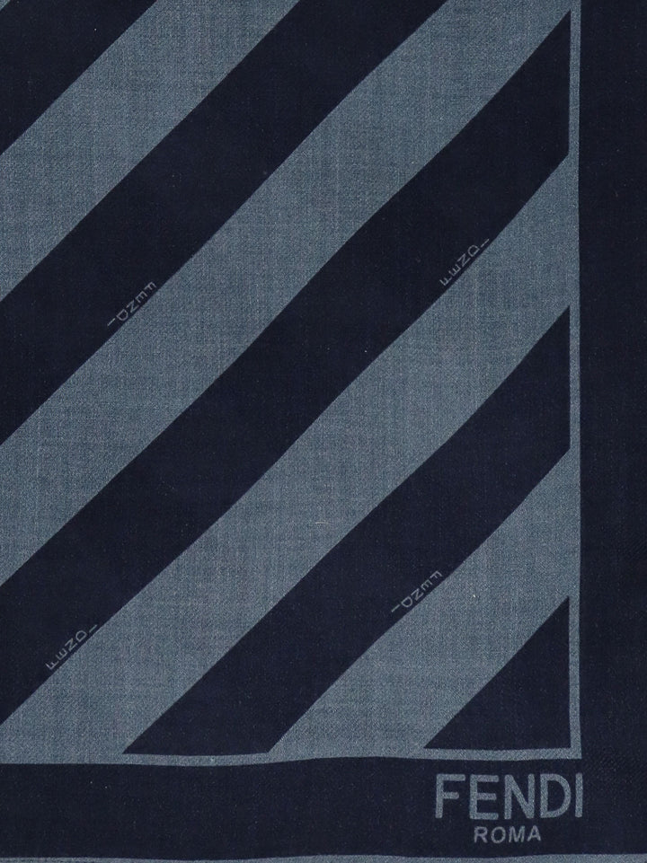 Fendi Scarfs - Blue and green | ffea4b2cd90e9095b4551bb3919bc4b2c962891b