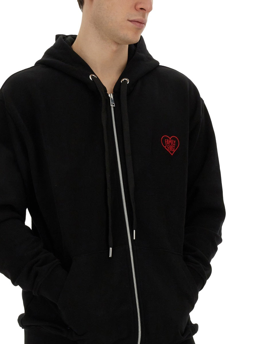 Family First Sweatshirts - Black | Wanan Luxury