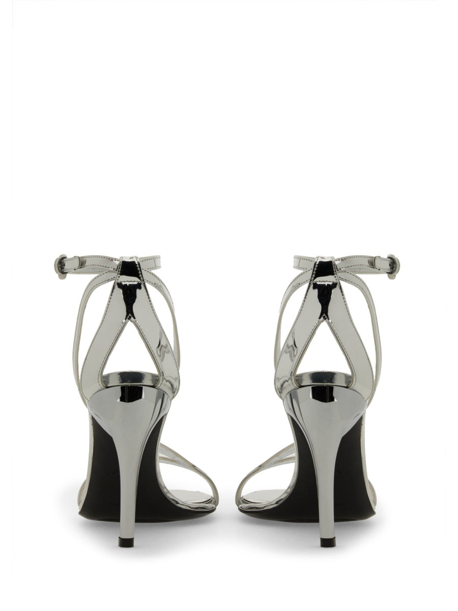 Alexander McQueen Sandals - Silver | Wanan Luxury