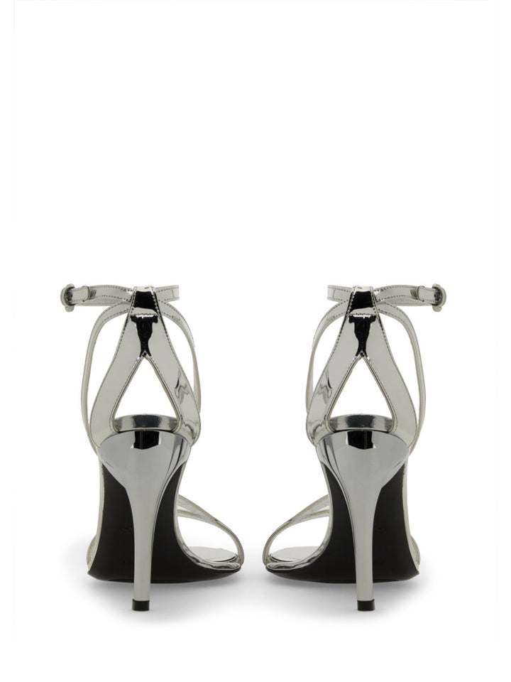 Alexander McQueen Sandals - Silver | Wanan Luxury