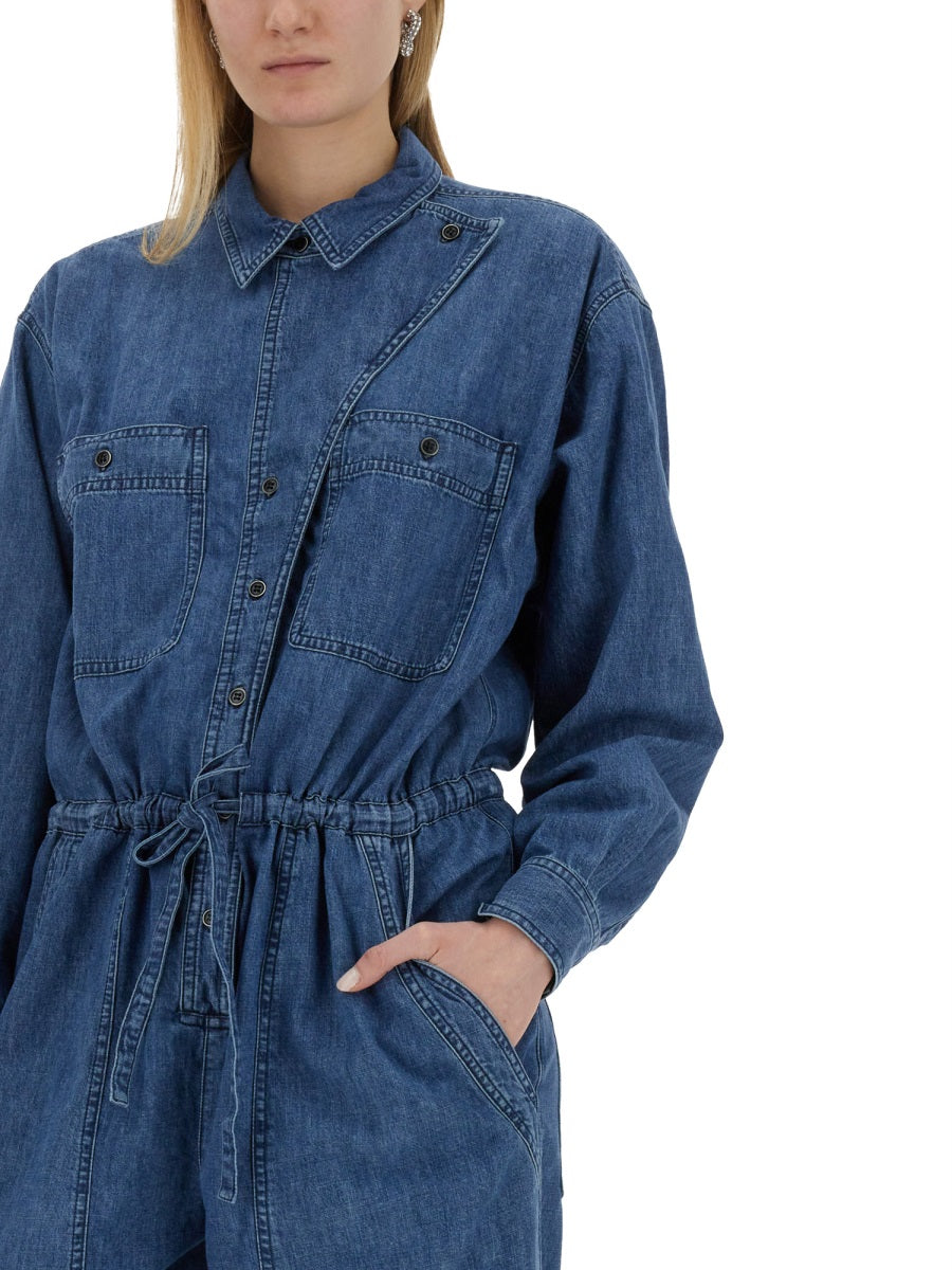 Isabel Marant Etoile Jumpsuits - Blue | Wanan Luxury