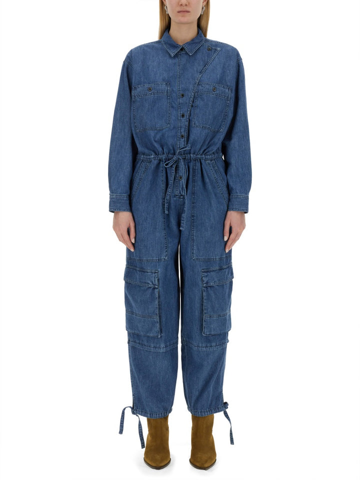 Isabel Marant Etoile Jumpsuits - Blue | Wanan Luxury