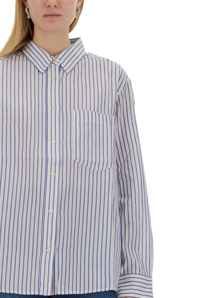 Isabel Marant Etoile Shirts - Light Blue | Wanan Luxury