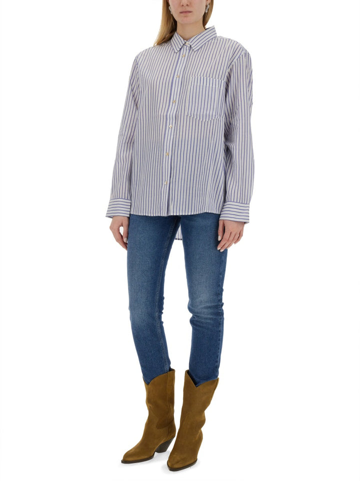 Isabel Marant Etoile Shirts - Light Blue | Wanan Luxury