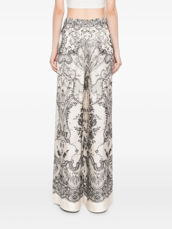 Zimmermann Wide leg - Nude & Neutrals | 4097b9f91a7b0977ddfa375a1d51859ade51f95b