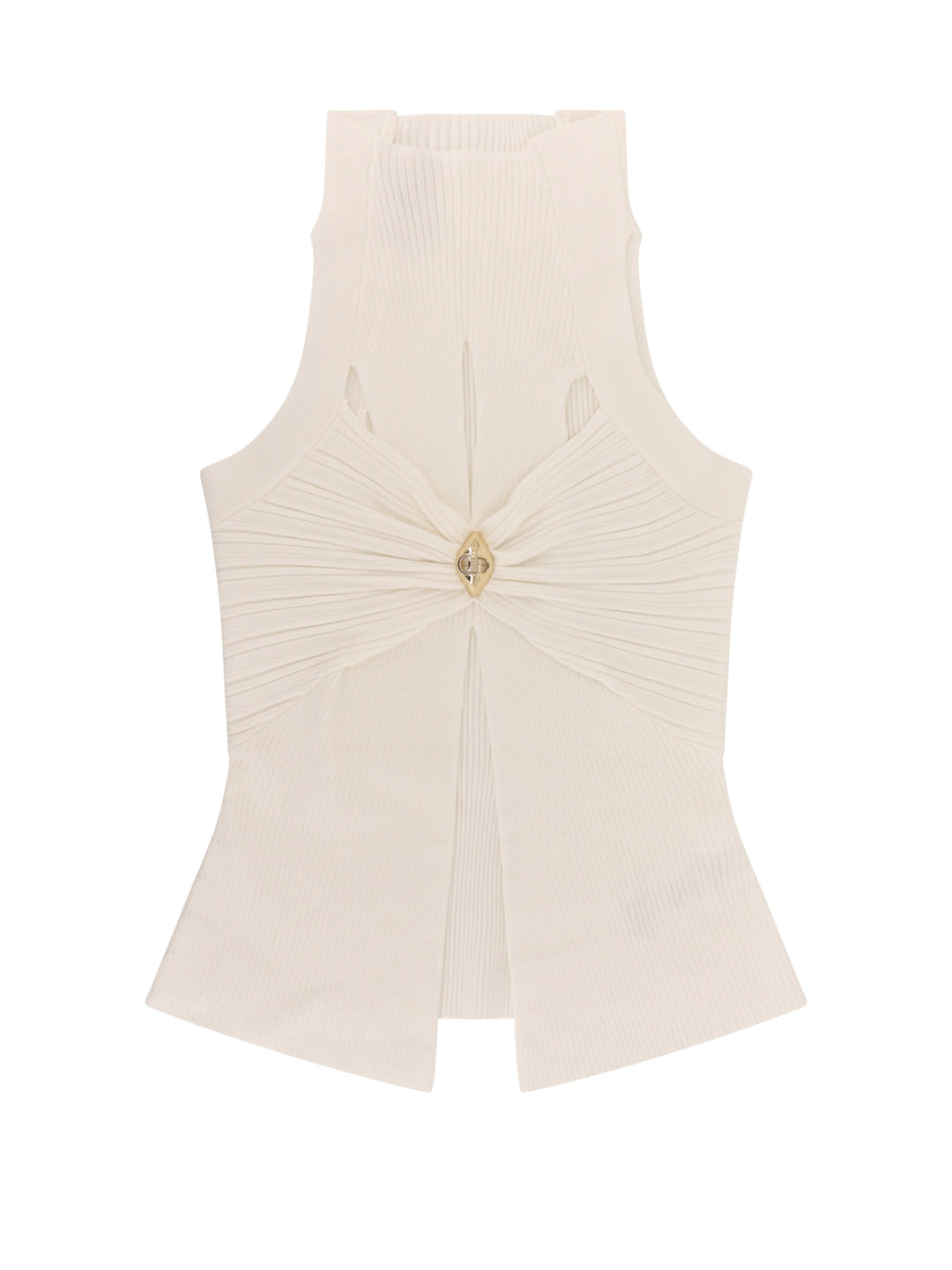 Elisabetta Franchi T-shirts and Polos - Light and natural | 49cdfeb22a01de6650e21daa8f9624ddbafae2fc