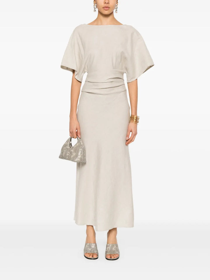 Staud Long dresses - Nude & Neutrals | 2d82cd1e473723fb4b39eb1bba088930122b1ad3