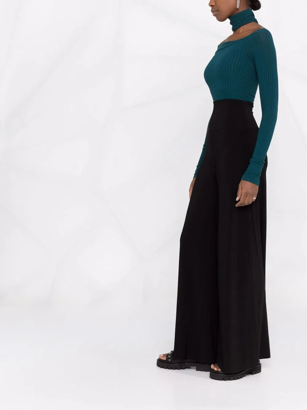 Norma Kamali Wide leg - Black | 907385e713470e8691a0d7b491d1bc28da9520cc