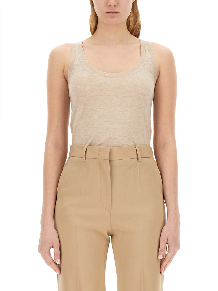 Max Mara Tops - Beige | 680cd89fa101afa5b19c4bab6b7442522e40f4db