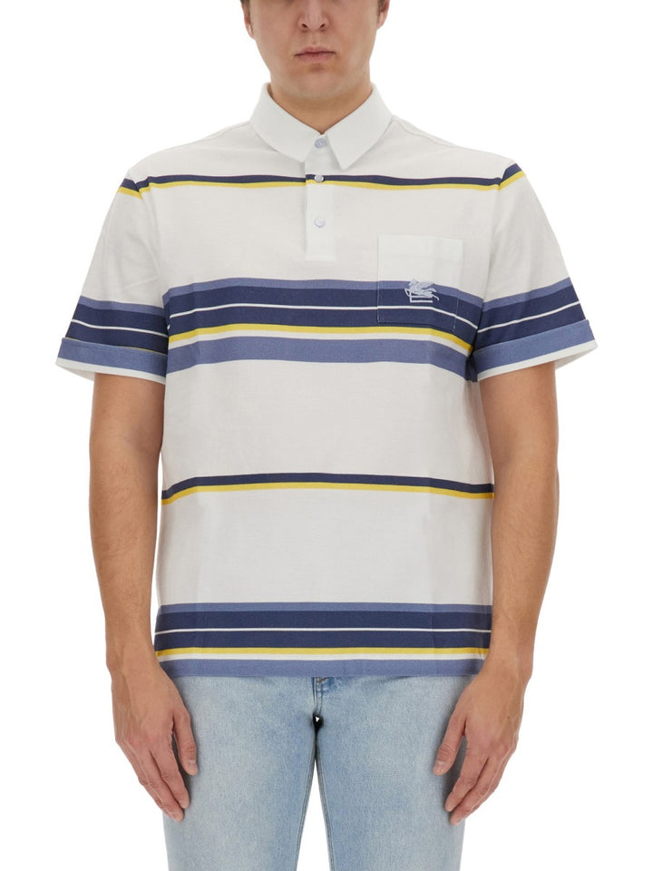 Etro Polo - White | Wanan Luxury