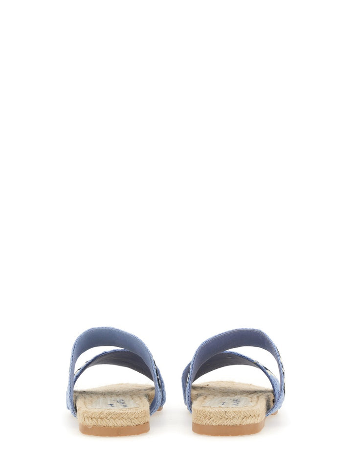 Manebí Flat Shoes - Blue | Wanan Luxury