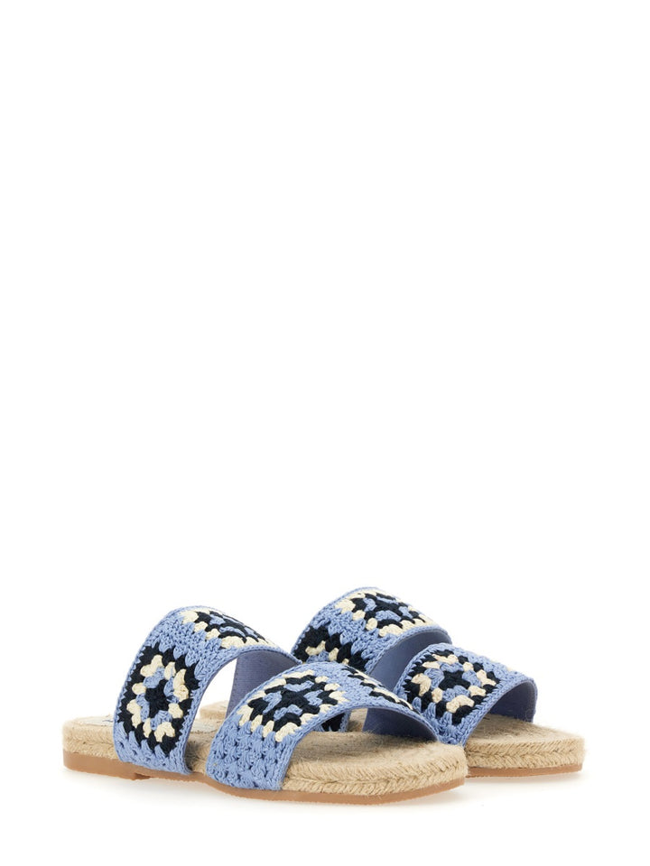 Manebí Flat Shoes - Blue | Wanan Luxury