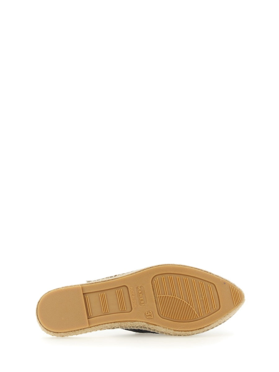 Manebí Flat Shoes - Black | Wanan Luxury